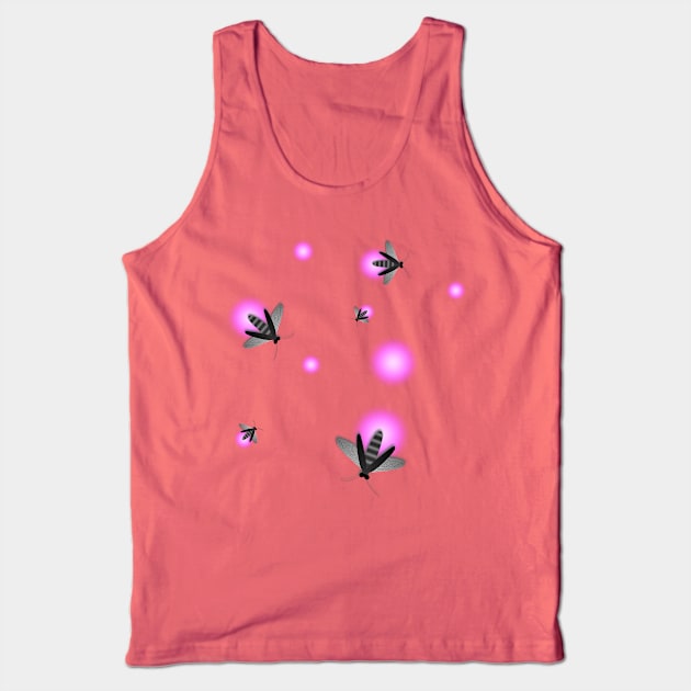 Firefly Pink Tank Top by MichelMM